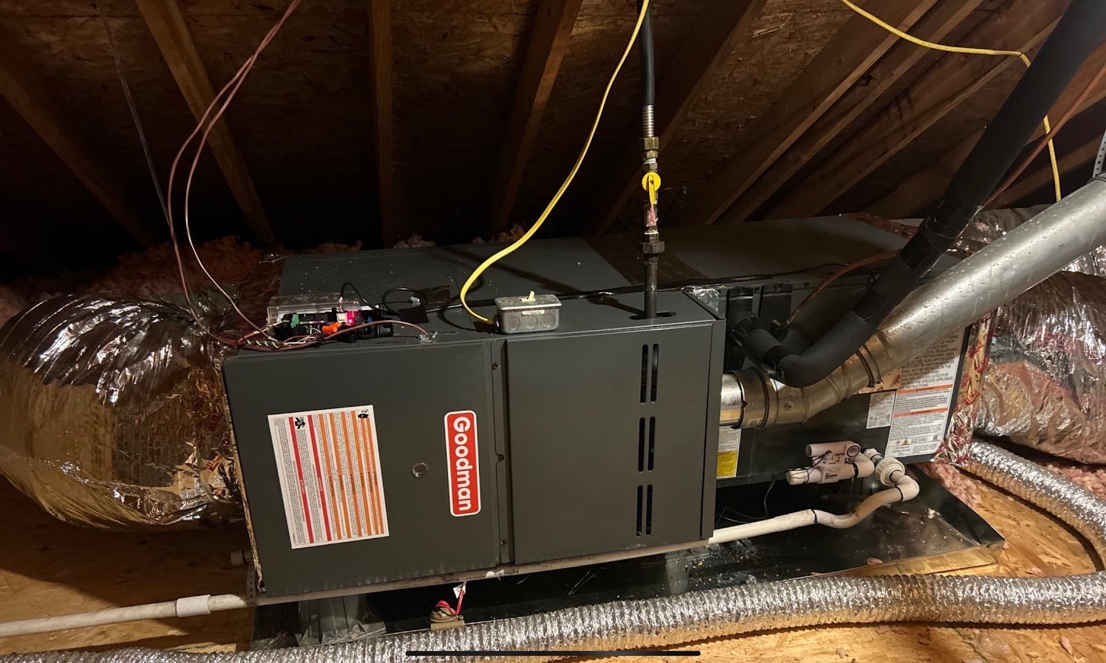 Premier Heating and Air service van and team in Nashville